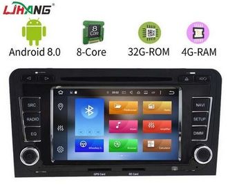 Touch Screen Gps Android ออดี้เครื่องเล่นดีวีดีรถยนต์พร้อม Bluetooth Playstore