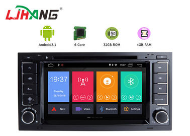 ประเทศจีน Android 8.1 VW Touareg เครื่องเล่นดีวีดีโฟล์คสวาเก้นพร้อม Wifi BT GPS AUX Video โรงงาน
